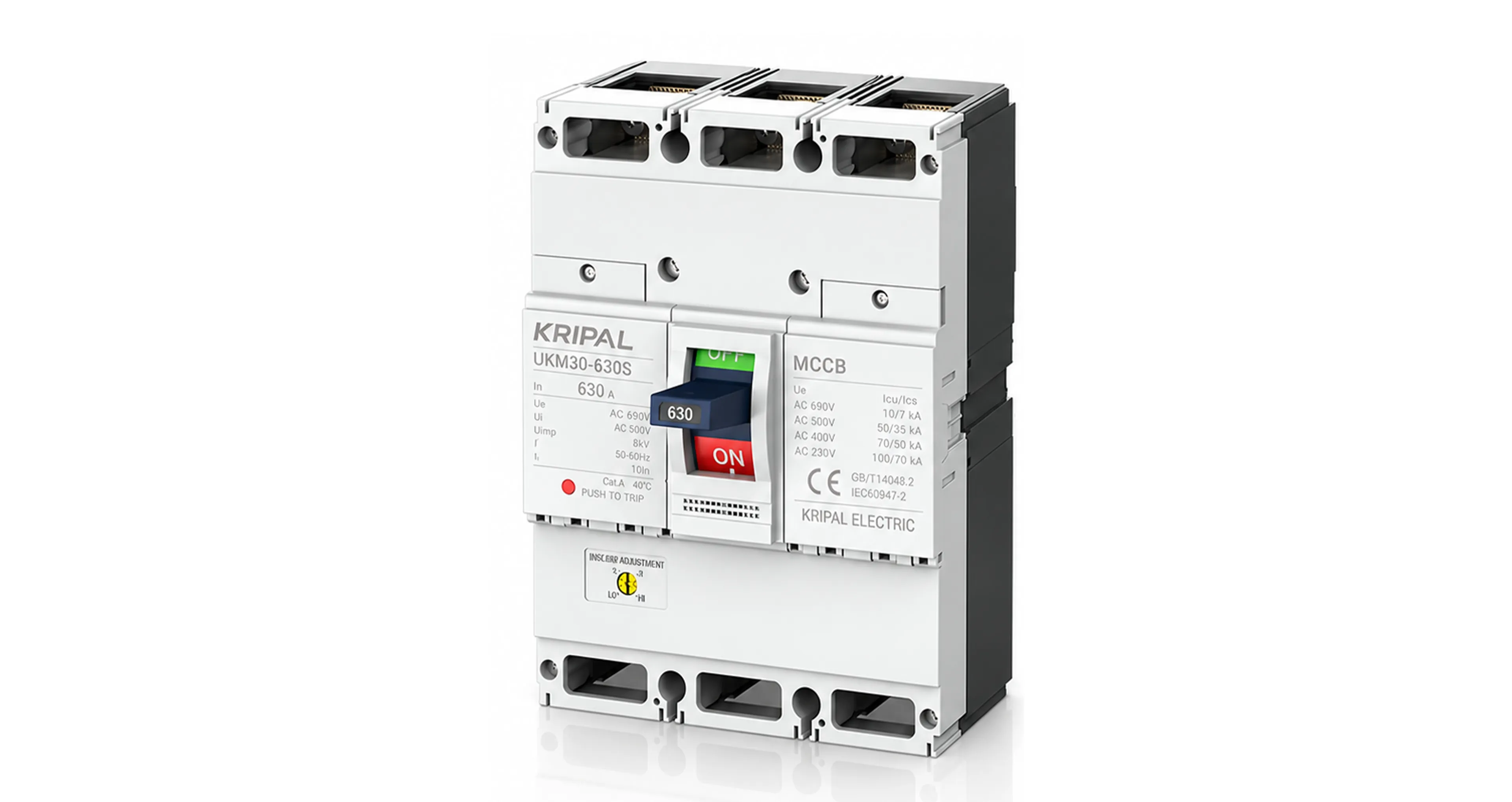 KRIPAL UKM-30 (630A ~ 800A) (CE, IEC:60947-2 & GB/T 14048.2 CERTIFIED)