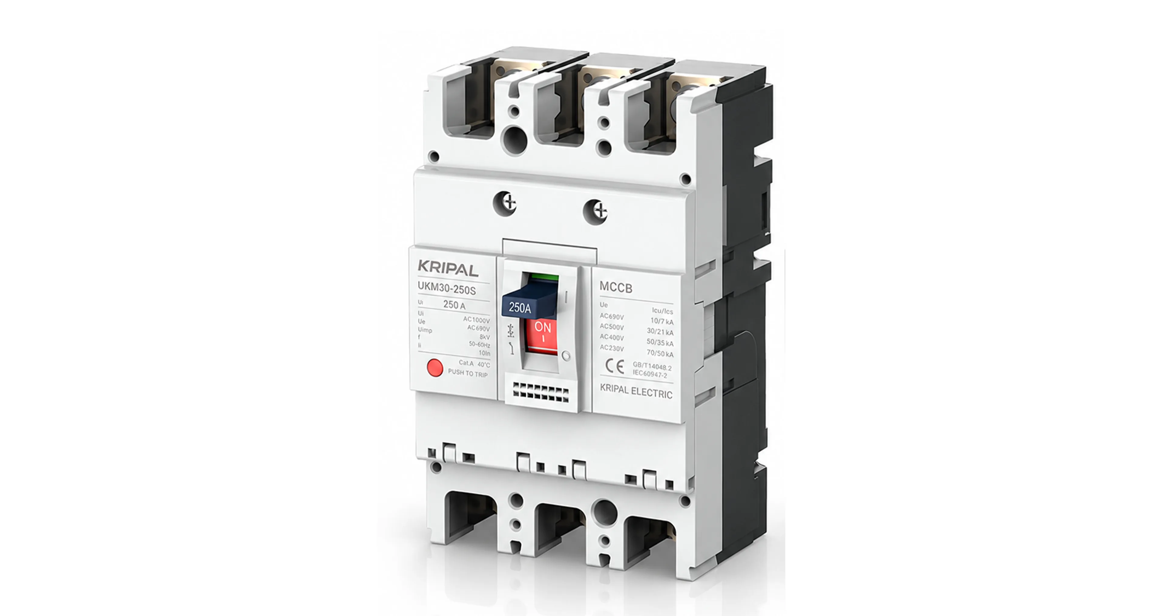 KRIPAL UKM-30 (250A) (CE, IEC:60947-2 & GB/T 14048.2 CERTIFIED)