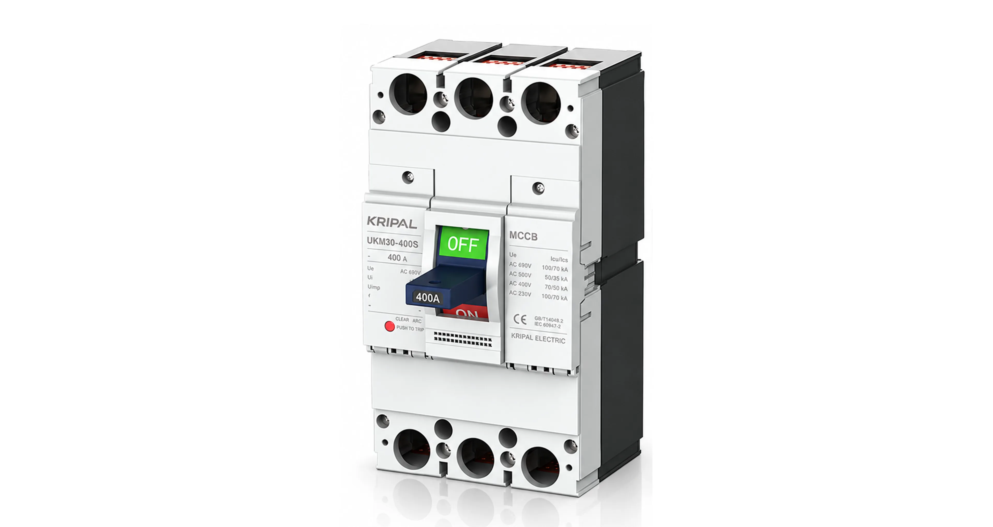 KRIPAL UKM-30 (400A) (CE, IEC:60947-2 & GB/T 14048.2 CERTIFIED)